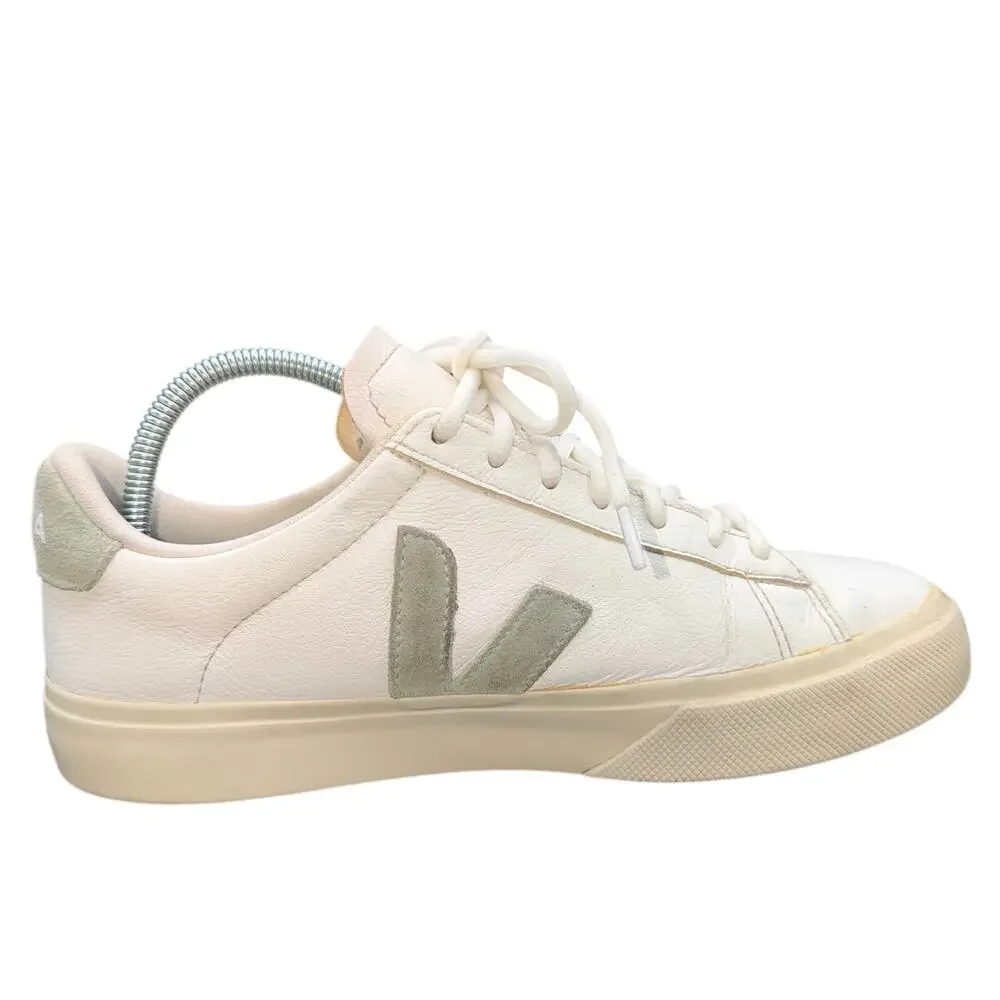 VEJA Campo White Sage Suede V Leather Sneakers Women’s US 7.5 EU 38.5